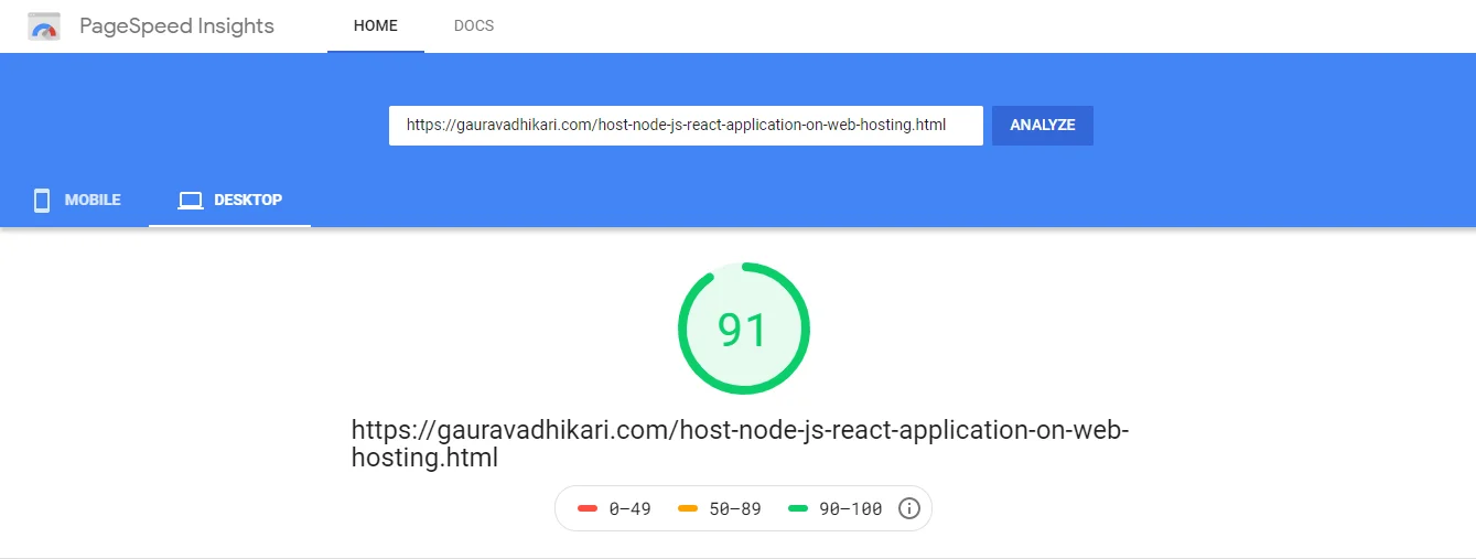 Reduce Web Page Load Time